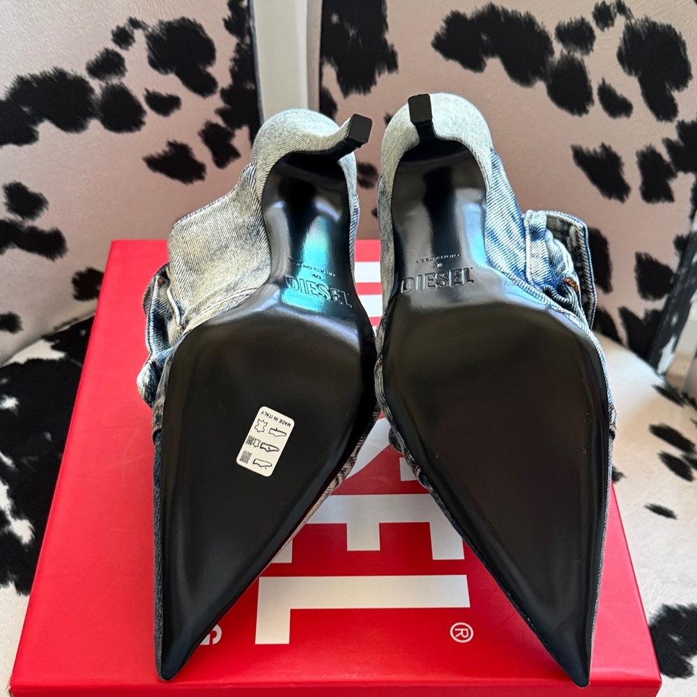 Brand New Diesel Women Mules Size 40 - Picture 4 of 4